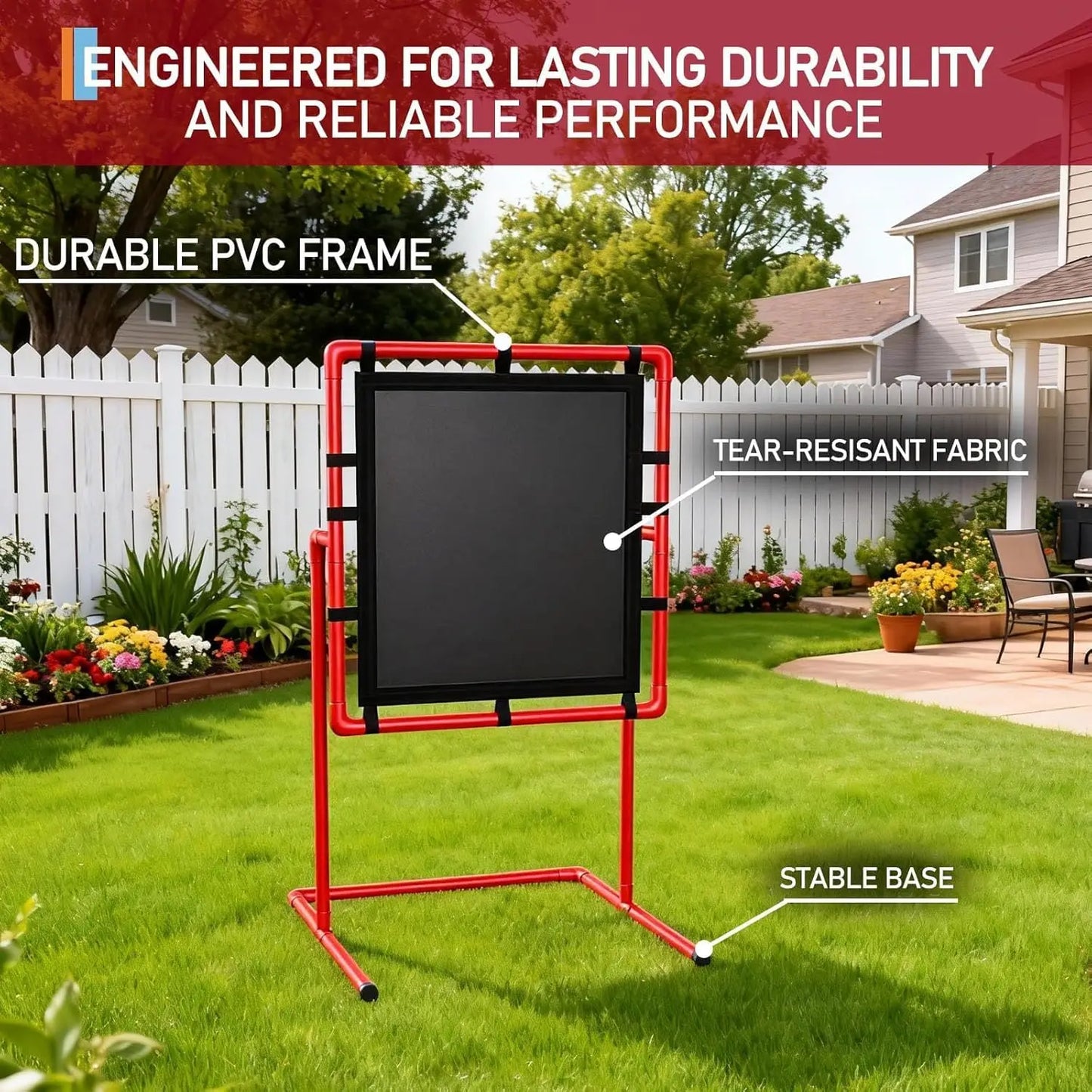 HiMISS Baseball Strike Zone Training Target for Plastic Balls