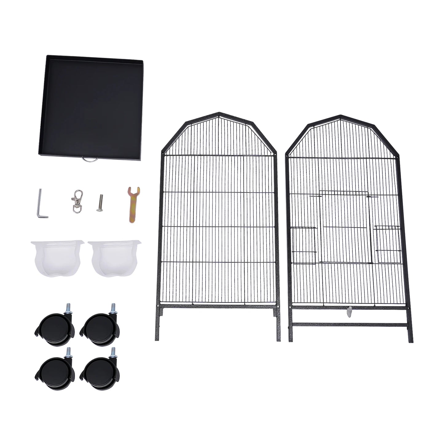 Sichuan Cage Metal Parakeet Bird Cage 360 Degree Outdoor