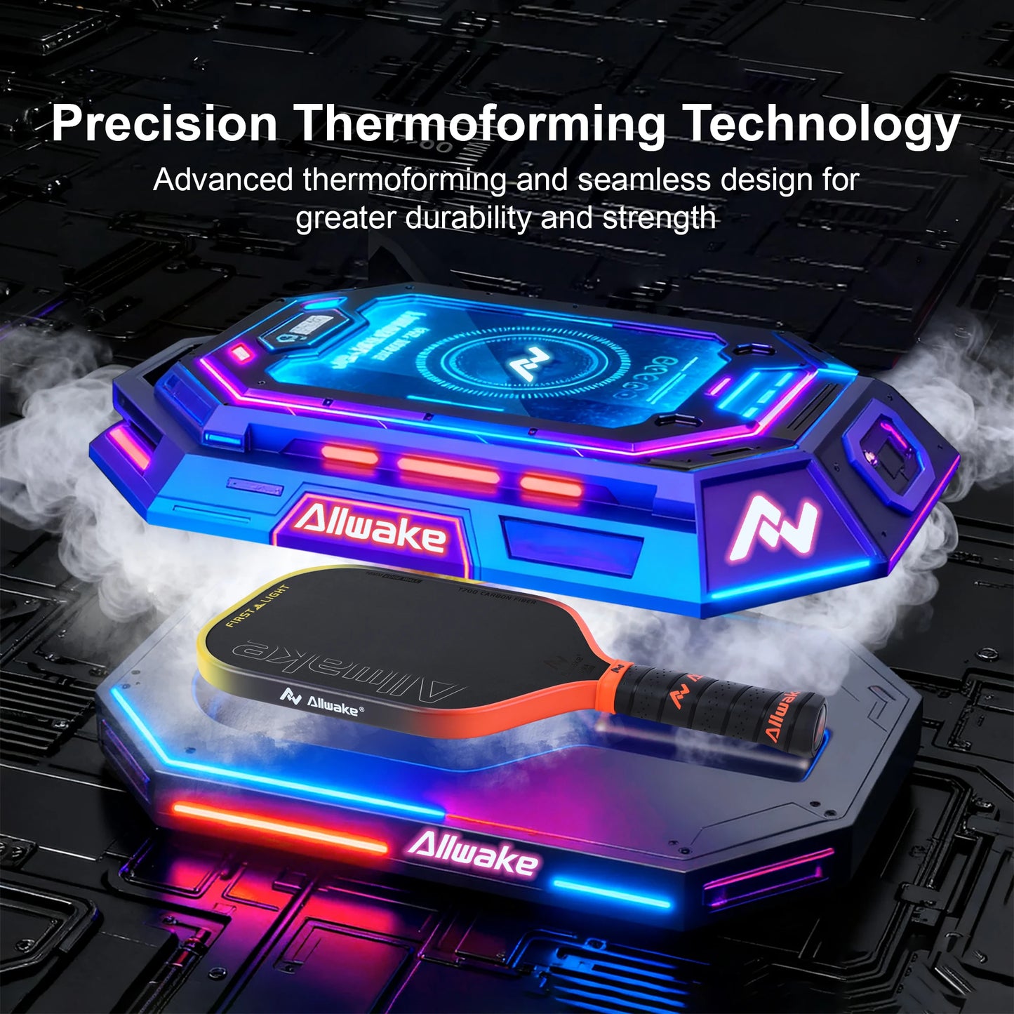 Allwake Carbon Fiber Pickleball Paddle For Fast Power And Control