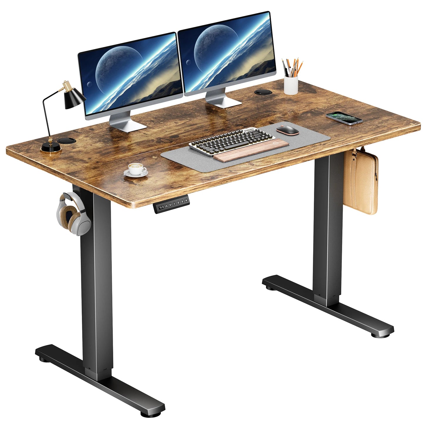 JHK Electric Standing Desk Adjustable Height Ergonomic Workstation