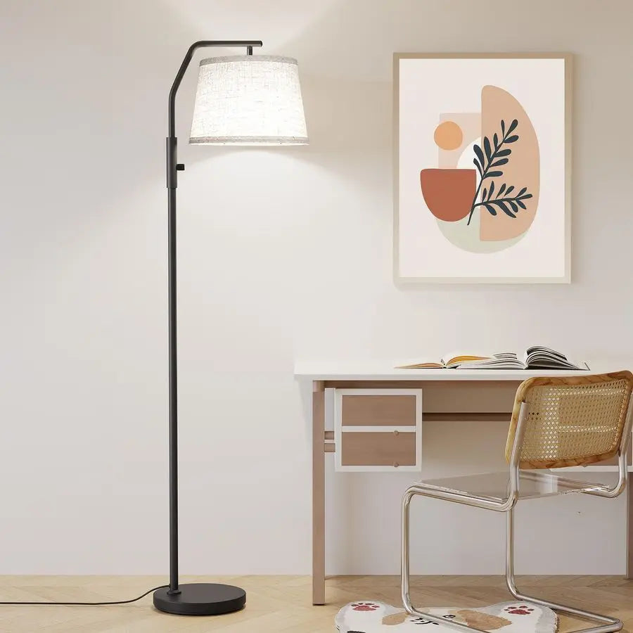 Dimmable Floor Lamp For Living Room With Adjustable Head