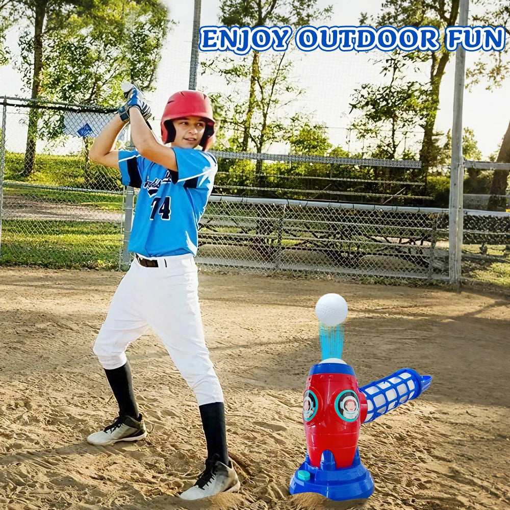 Baseball Pitching Machine for Kids Outdoor Toy Set