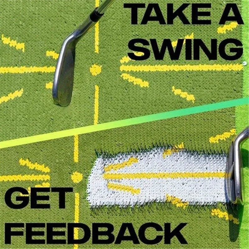 Professional Golf Swing Training Pad With Nonwoven Fabric For Unisex