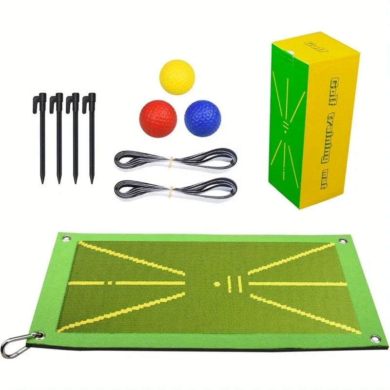 Professional Golf Swing Training Pad With Nonwoven Fabric For Unisex