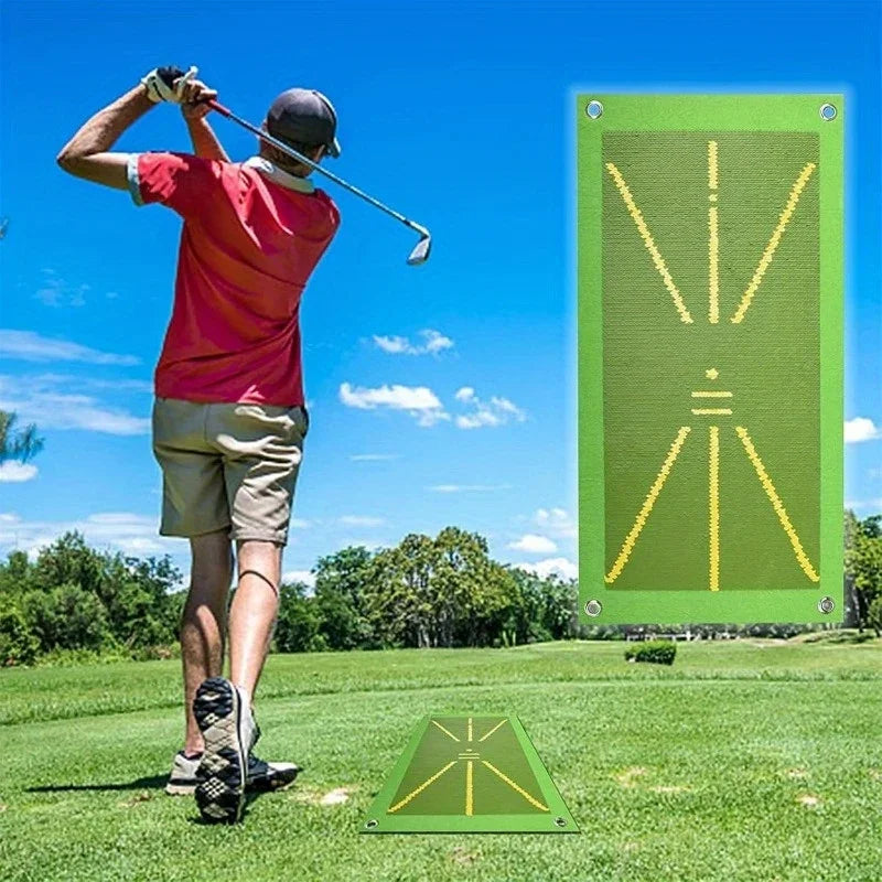 Professional Golf Swing Training Pad With Nonwoven Fabric For Unisex