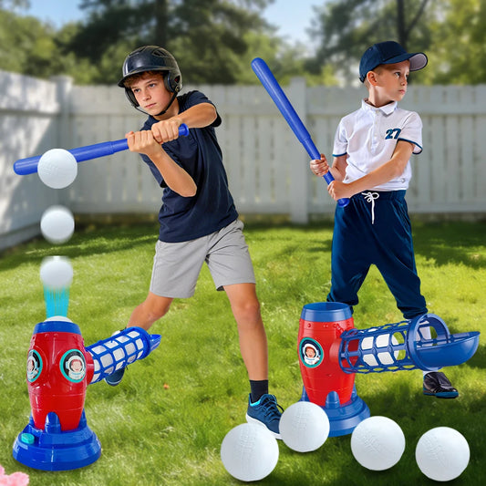 Baseball Pitching Machine for Kids Outdoor Toy Set