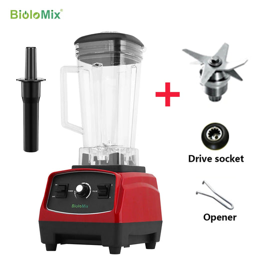 Biolomix BPA Free 3HP 2200W Heavy Duty Blender Juicer Food Processor