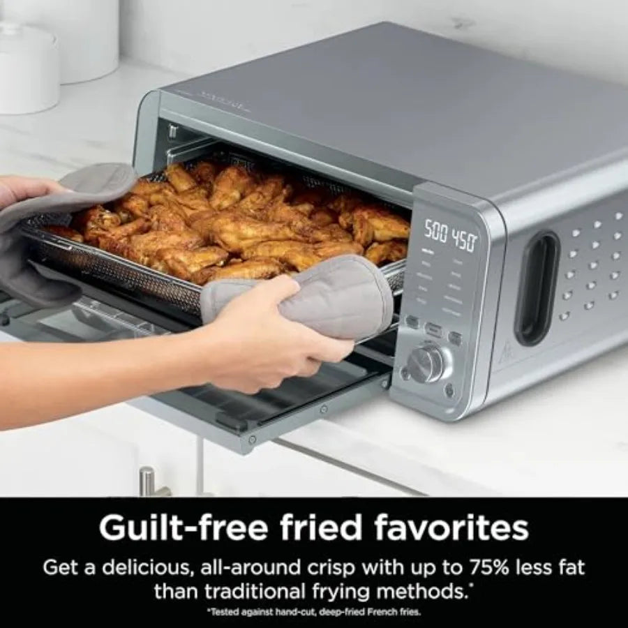 XMSJ 10-In-1 Digital Air Fry Oven With Stainless Steel Body