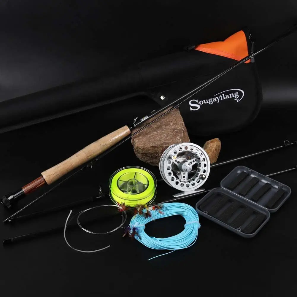 Fly Fishing Rod and Reel Combo Kit for Saltwater Angling
