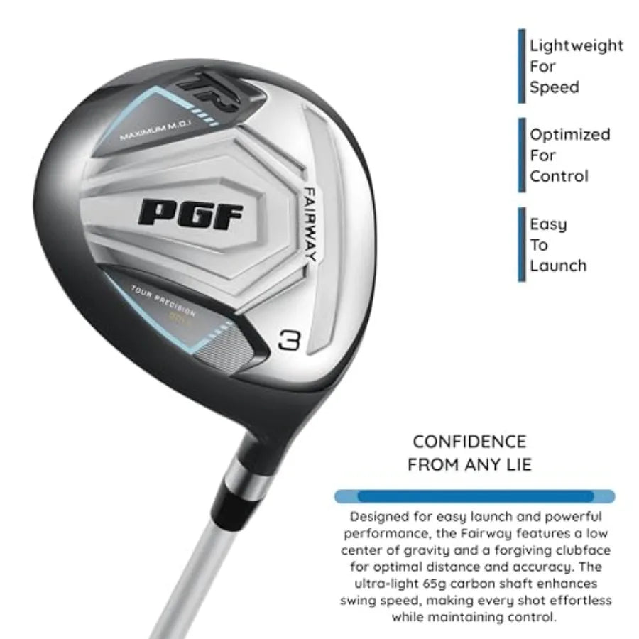 Precision Complete Golf Club Package Set Graphite Shafts