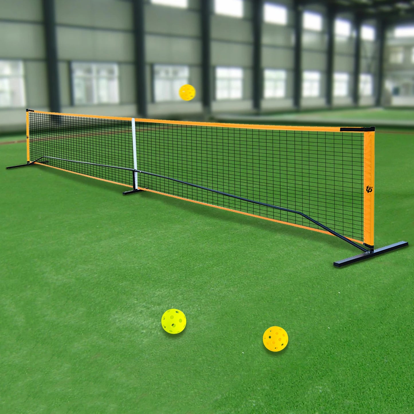 Portable Pickleball Net Set With 4 Paddles Pickleballs Carry Bag