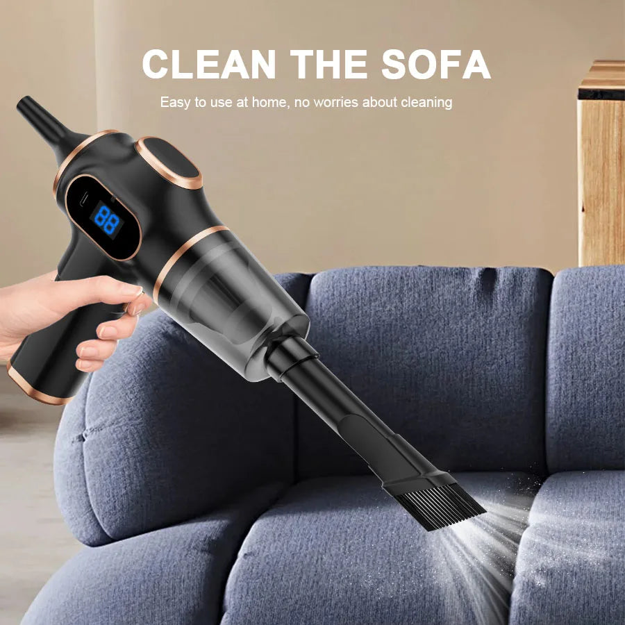 Wireless Car Vacuum Cleaner High Power Mini Home Cleaning