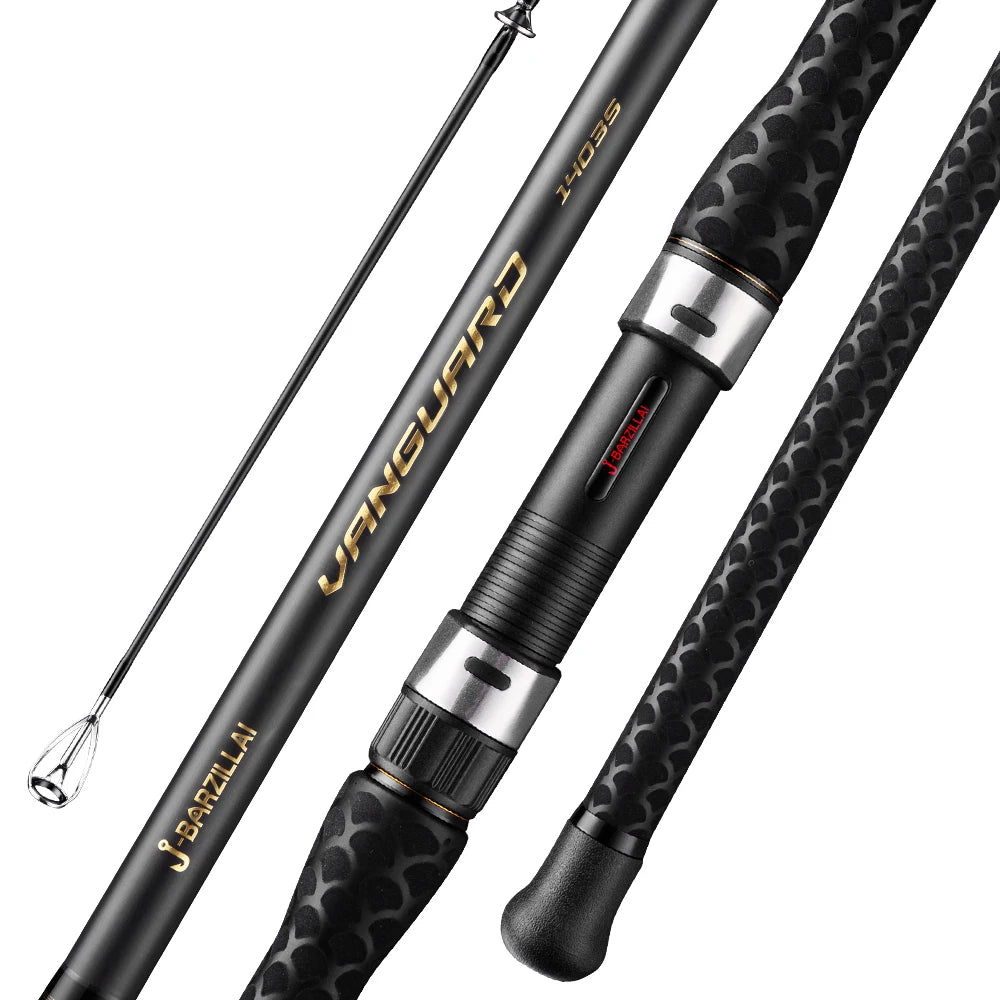 J-BARZILLAI Vanguard Carbon Surf Spinning Rod Ultra Light Sensitivity Saltwater