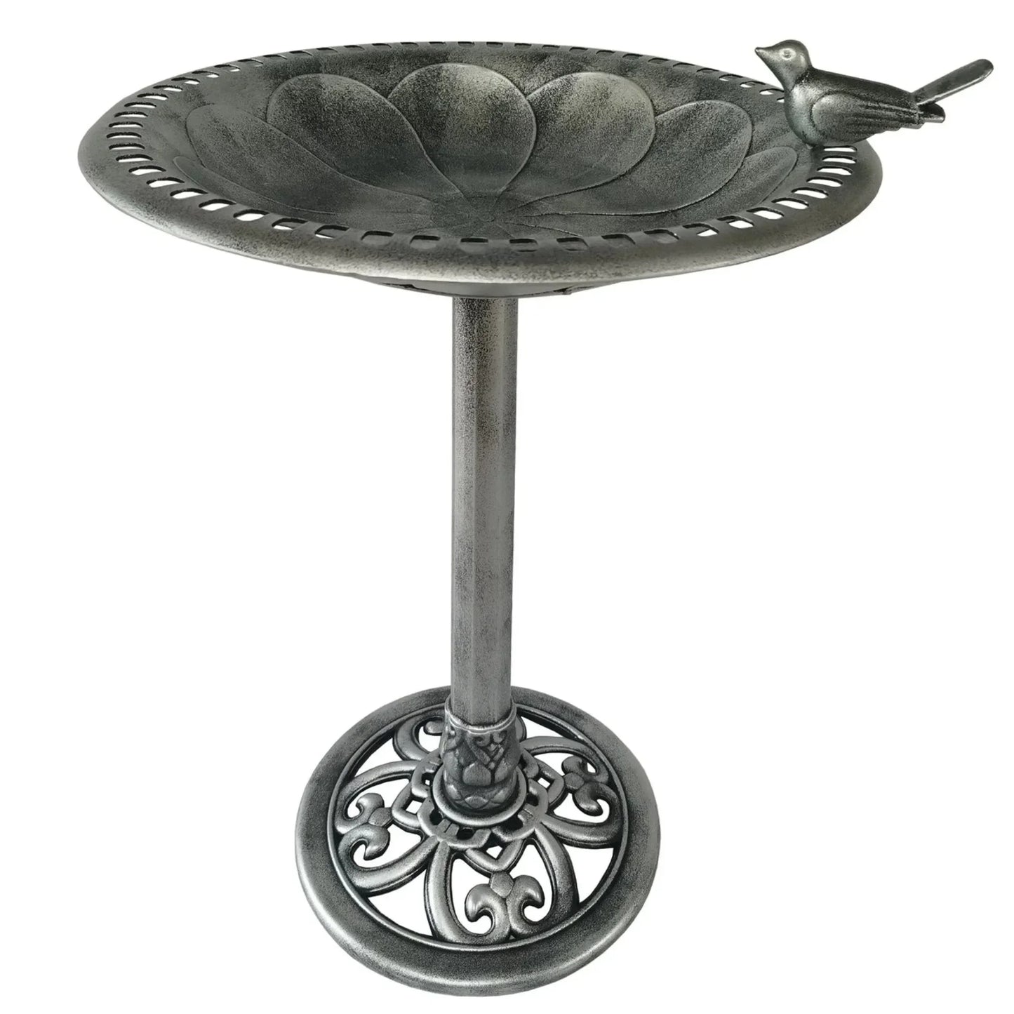 Lightweight Polyresin Outdoor Garden Bird Bath For Birds