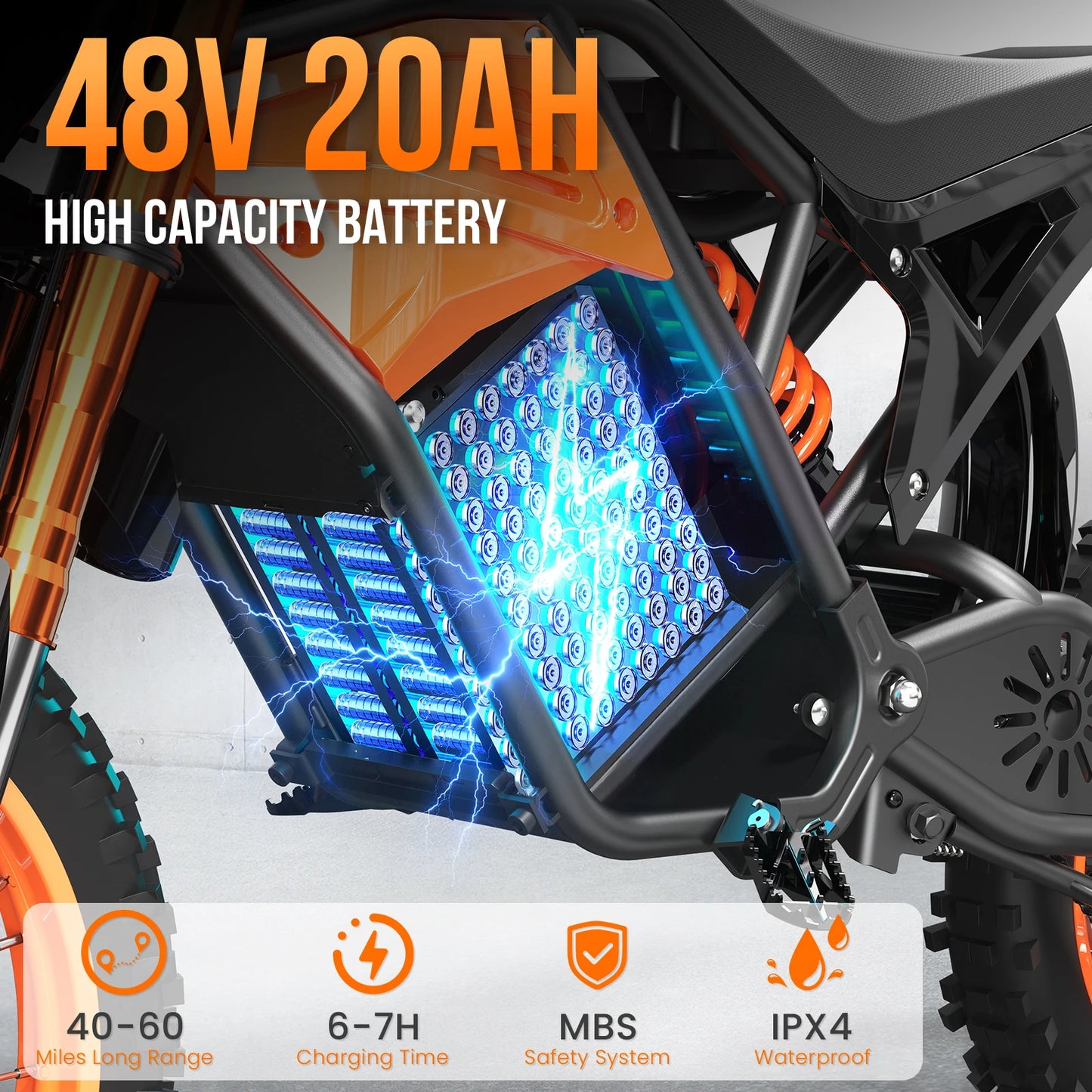 EILLEO SPACEWALK Electric Dirt Bike For Adults And Teens