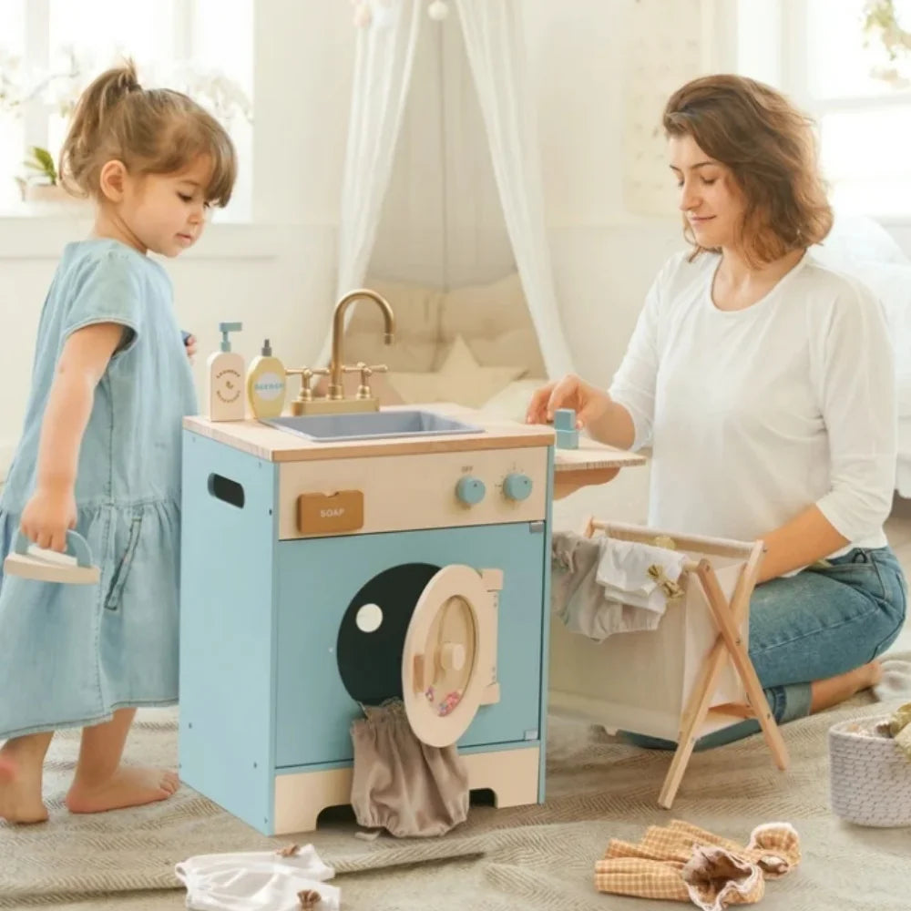 Rolife Robud Kitchen Washer Playset For Kids Ages 3 Up