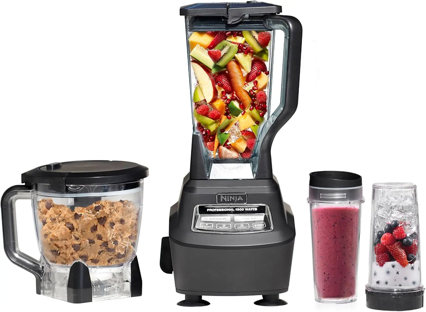 Mega Kitchen System 1500W With Blender And Food Processor