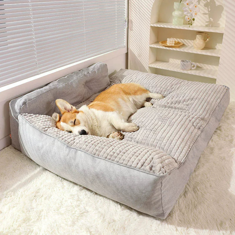 Dog Heating Sofa Bed For Autumn Winter Pets Comfort
