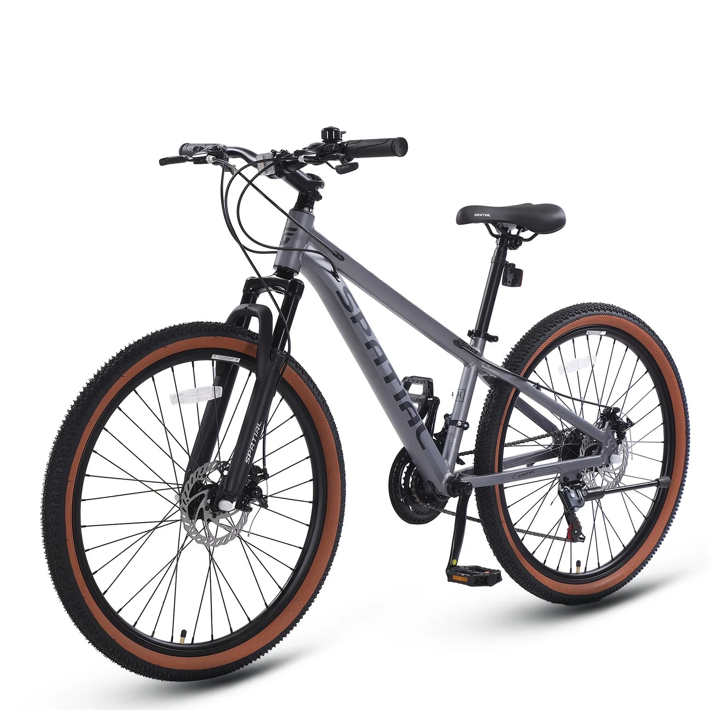 Spatial Fat Tire Mountain Bike Aluminum Frame Dual Disc Brakes