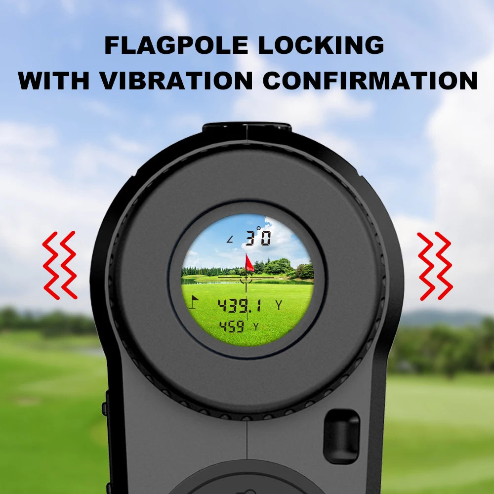 REVASRI Golf Rangefinder 6x Magnification With Slope Compensated Distance
