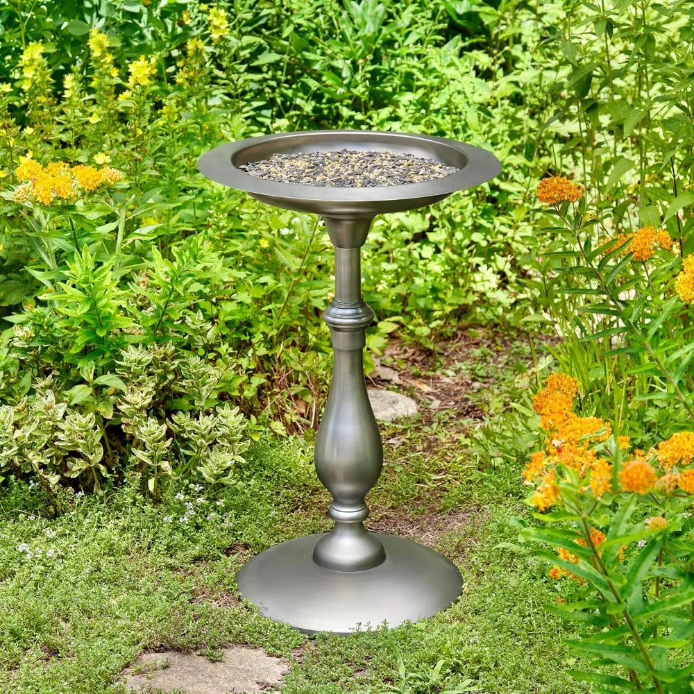 Good Directions Classic Bird Bath Pedestal for Outdoor Patio Garden