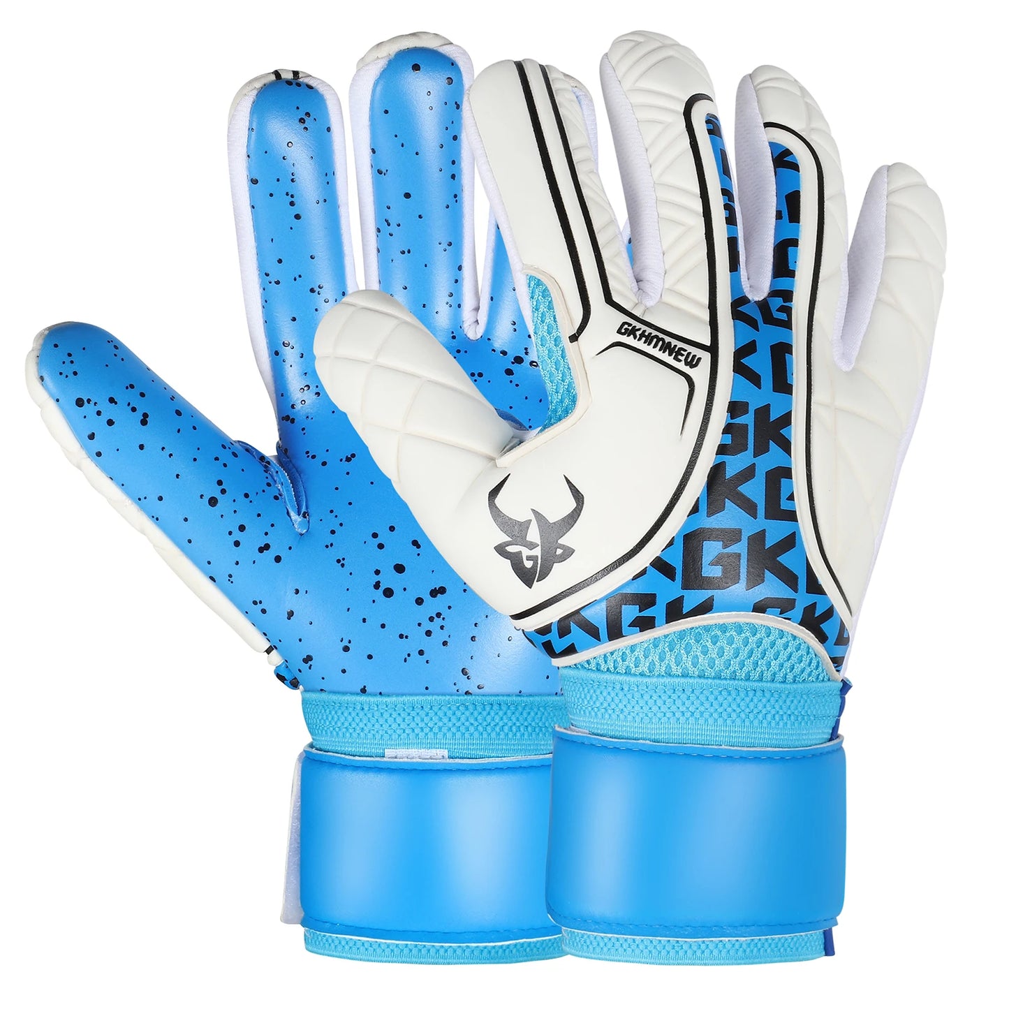 GKHMNEW Soccer Goalkeeper Gloves For Kids And Adults With Grips