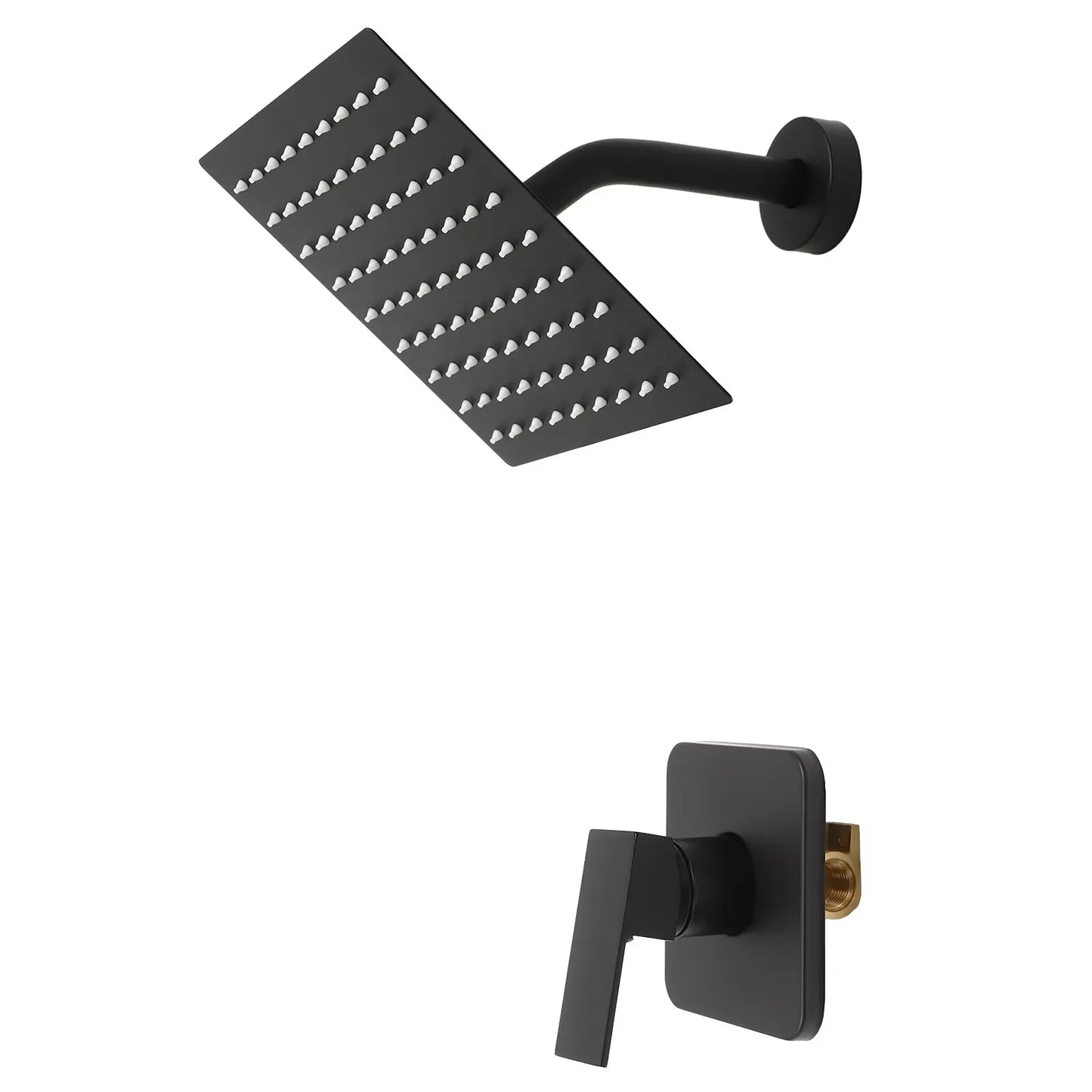 Shower Faucet Set Rain Shower System Trim Kit With Valve