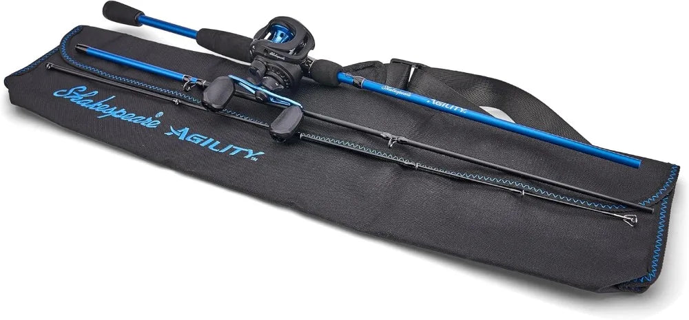 Agility Low Profile Baitcast Rod and Reel Combo System
