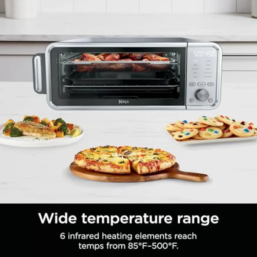 XMSJ 10-In-1 Digital Air Fry Oven With Stainless Steel Body