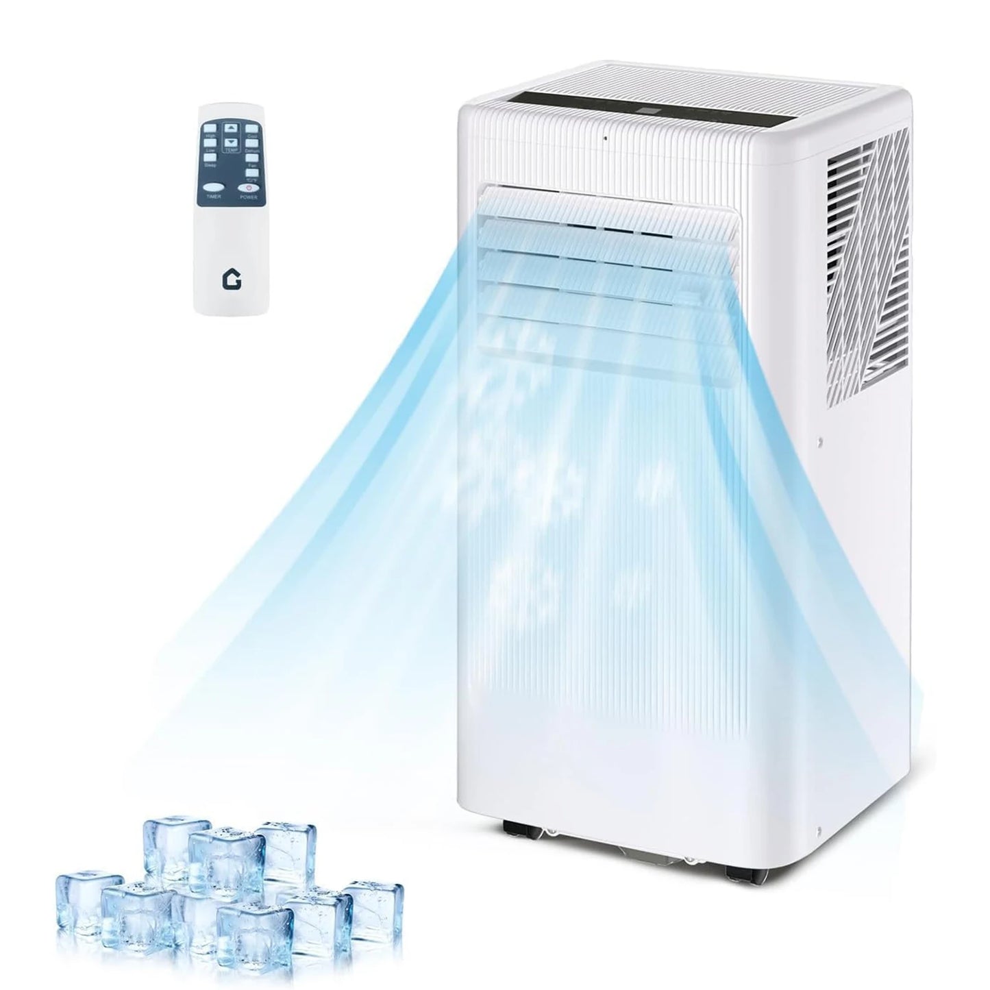 Acekool Portable Air Conditioner 10000 BTU With Dehumidifier And Remote