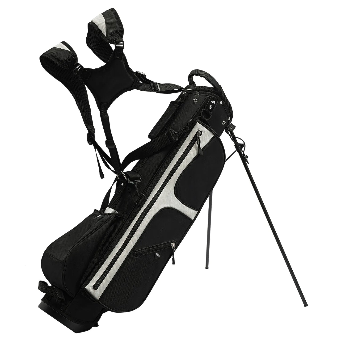 Lightweight Golf Stand Bag With 3 Dividers And 5 Pockets