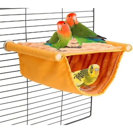 NONECN Fleece Bird Hanging Hammock For Small Pets
