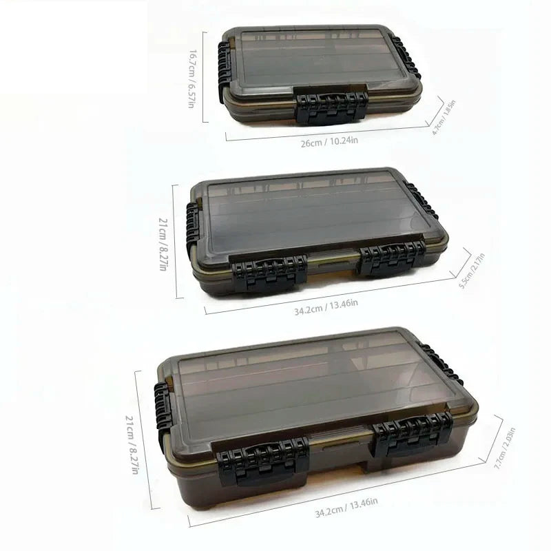 Waterproof Fishing Tackle Box For Lures And Bait Storage