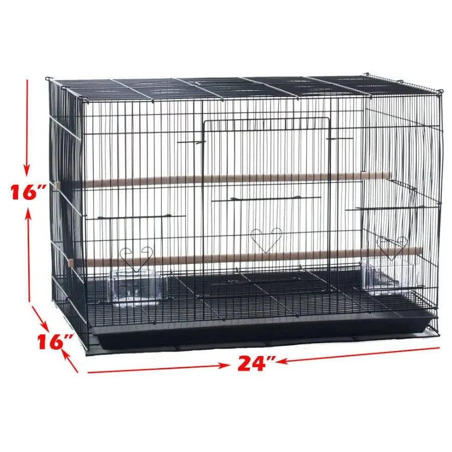 Breeding Bird Carrier Cage Parakeet Canary Finches Portable