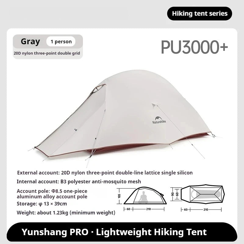 Cloud Up Pro Two Person Ultralight Trekking Tent Outdoor Travel
