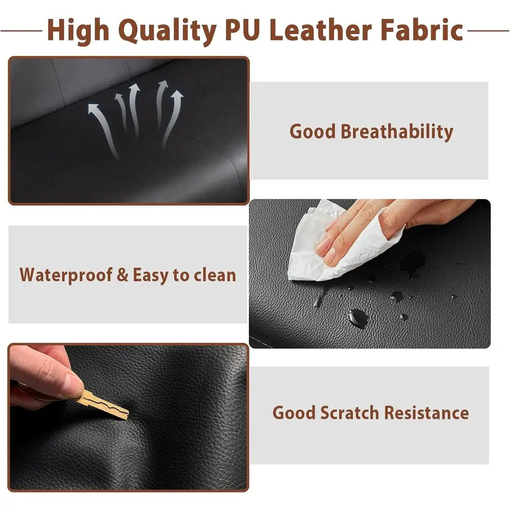 Modern Century 1 Sofa And 2 Chairs Set Solid Hardwood