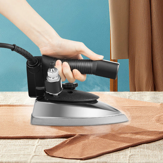 Industrial Electric Steam Iron 1200W With Titanium Plated Soleplate