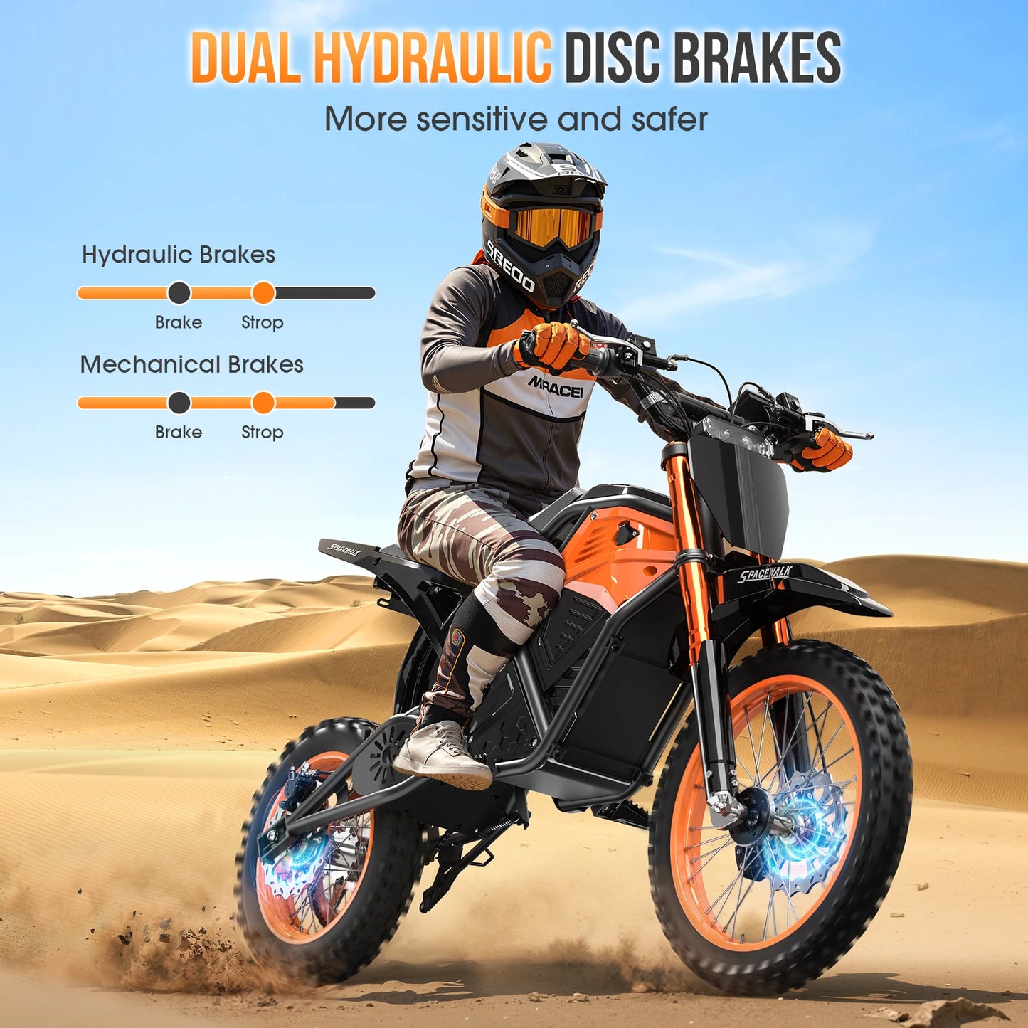 EILLEO SPACEWALK Electric Dirt Bike For Adults And Teens