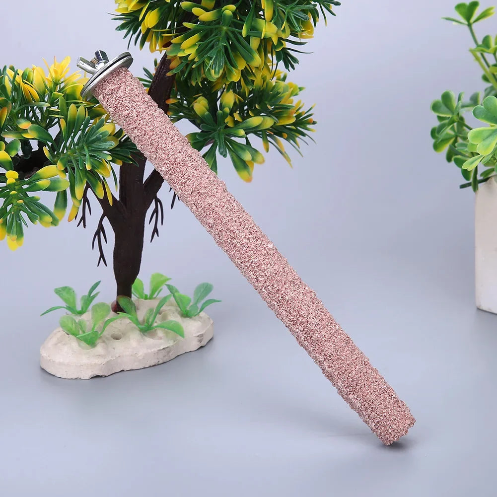 Shunmaii Colorful Beak Grinding Stick Parrot Toy Eco Friendly Reusable