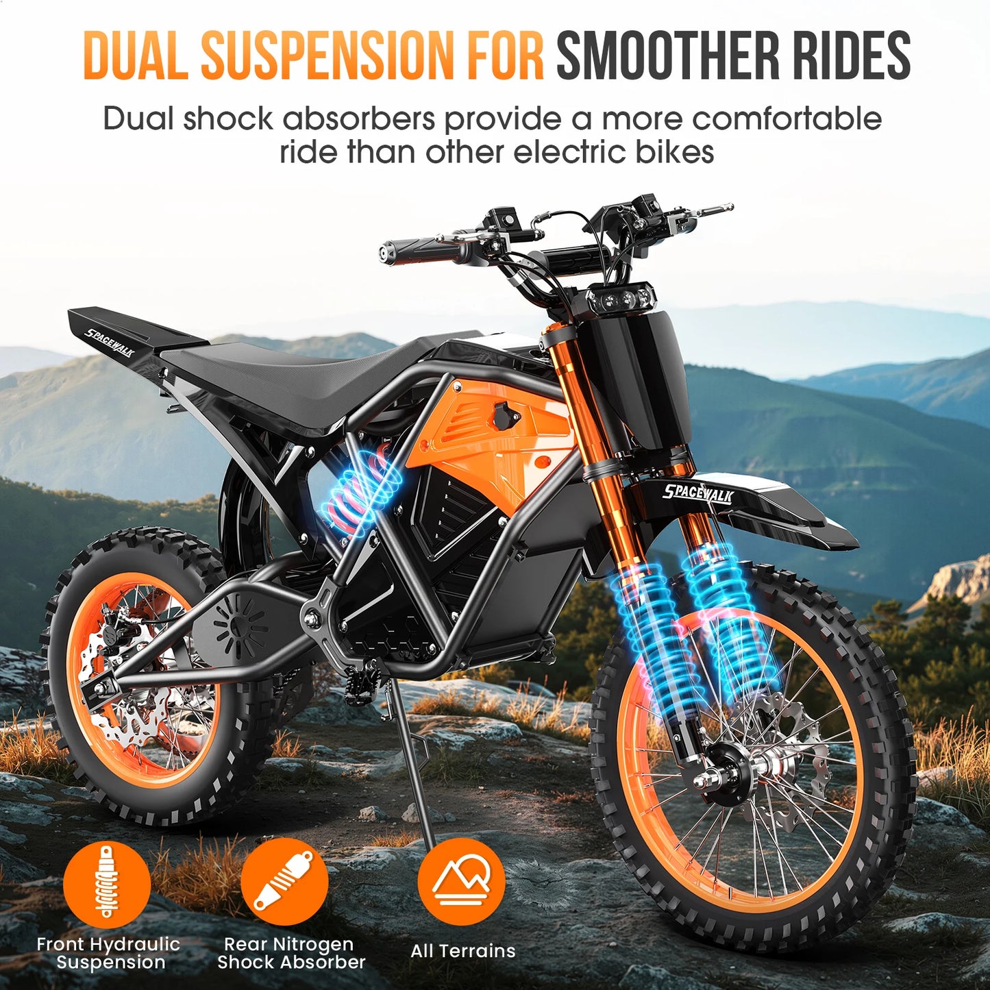 EILLEO SPACEWALK Electric Dirt Bike For Adults And Teens