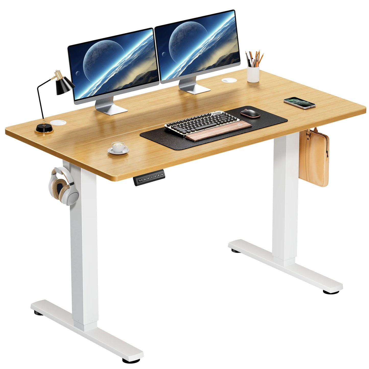 JHK Electric Standing Desk Adjustable Height Ergonomic Workstation