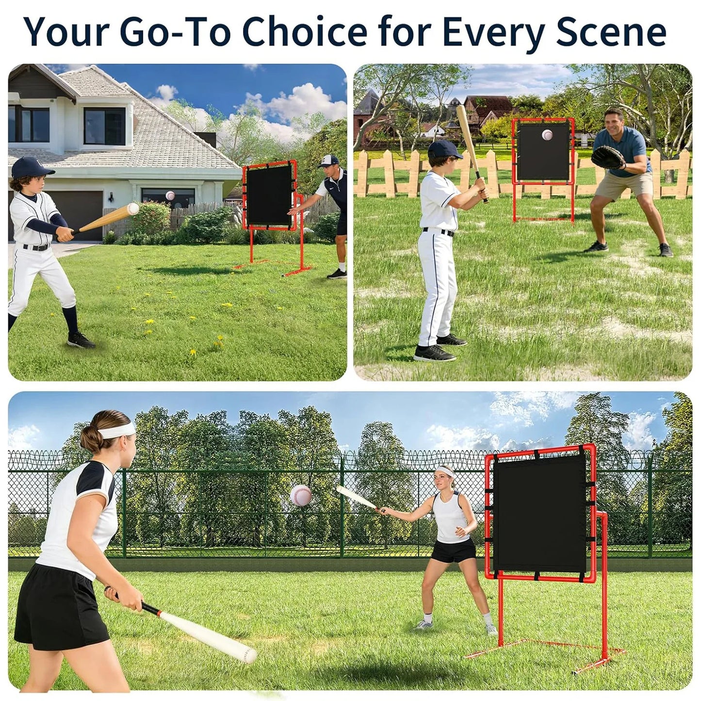 HiMISS Baseball Strike Zone Training Target for Plastic Balls