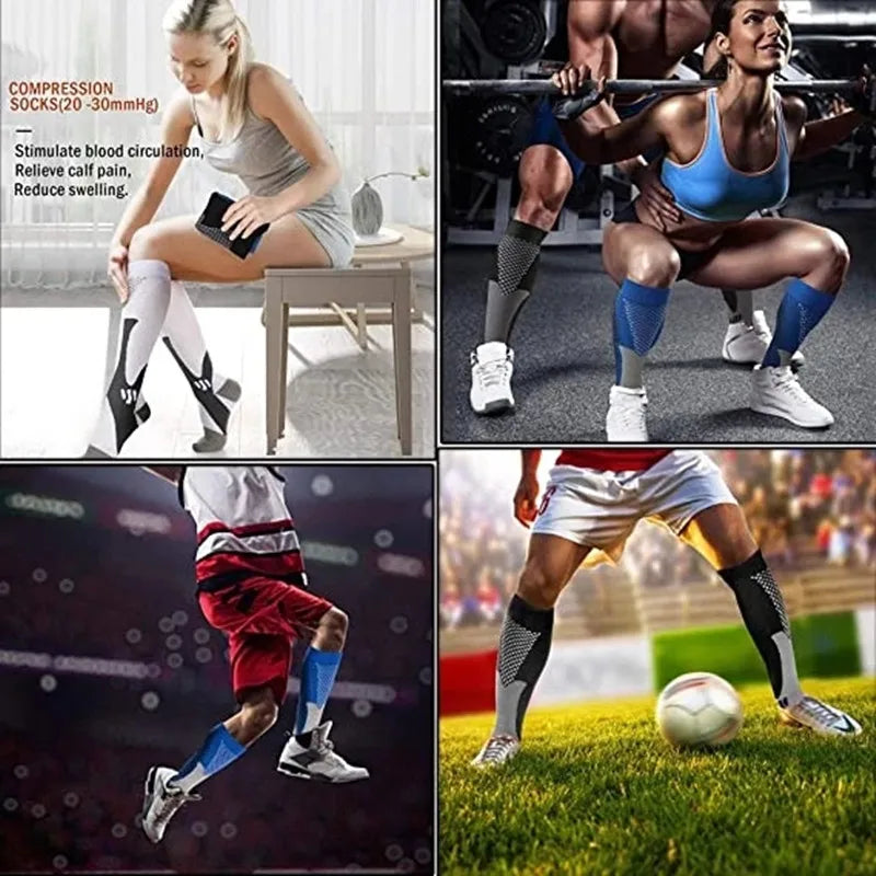 NONECN Compression Socks Football 20 30 MmHg For Men Women