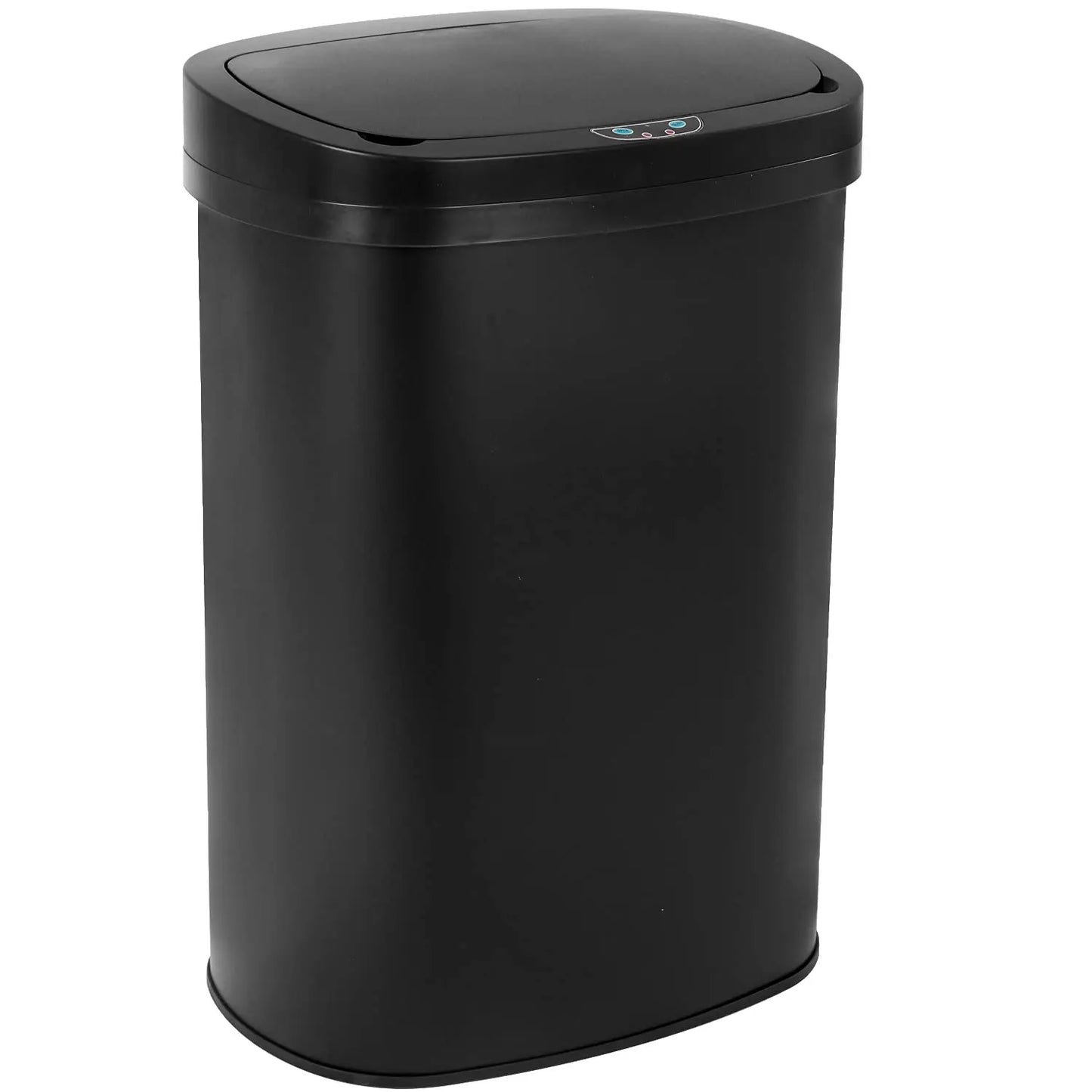 Automatic Touchless Stainless Steel Trash Can With Odor Control Lid