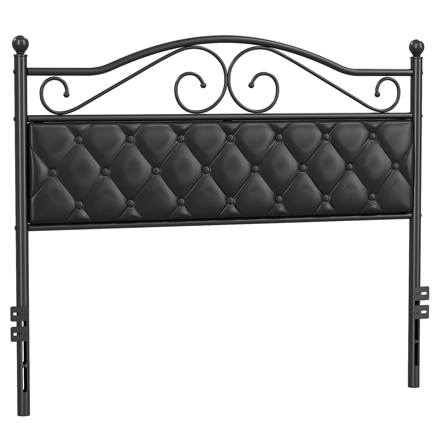MERRONIX Upholstered Headboard for Bed Frames with Retro Style