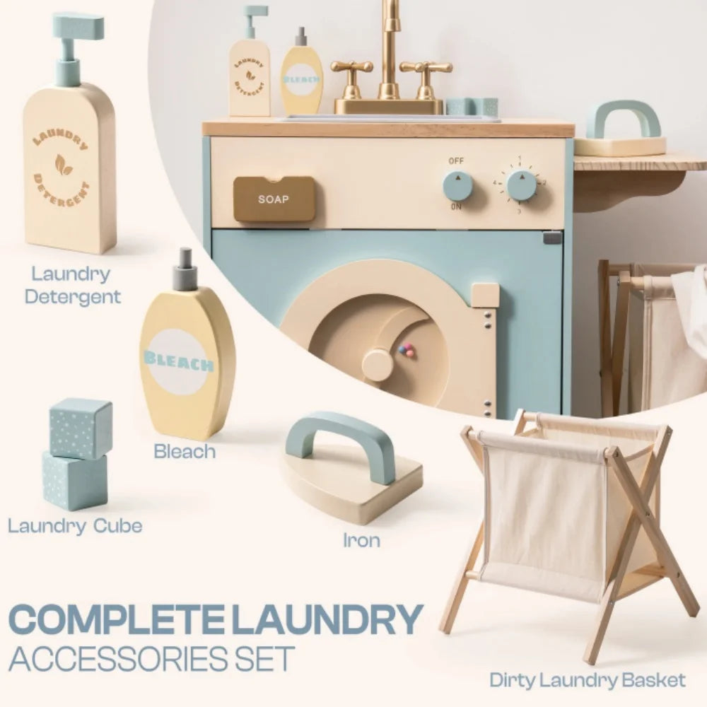 Rolife Robud Kitchen Washer Playset For Kids Ages 3 Up