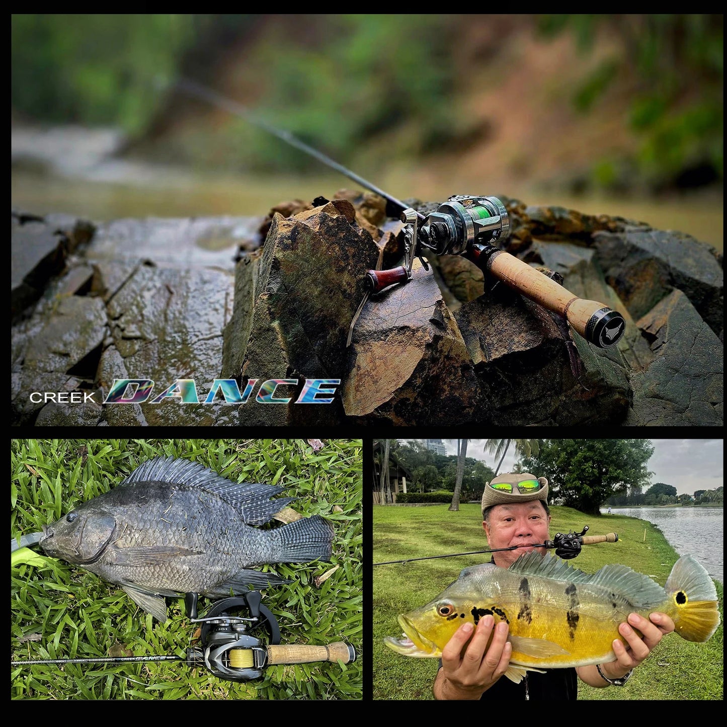 Purelure Creek Dance Trout Rod BFS Casting Ultra Light Travel Spinning