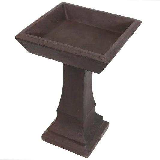 Concrete Bird Bath For Outdoors Glass Fiber Reinforced Construction