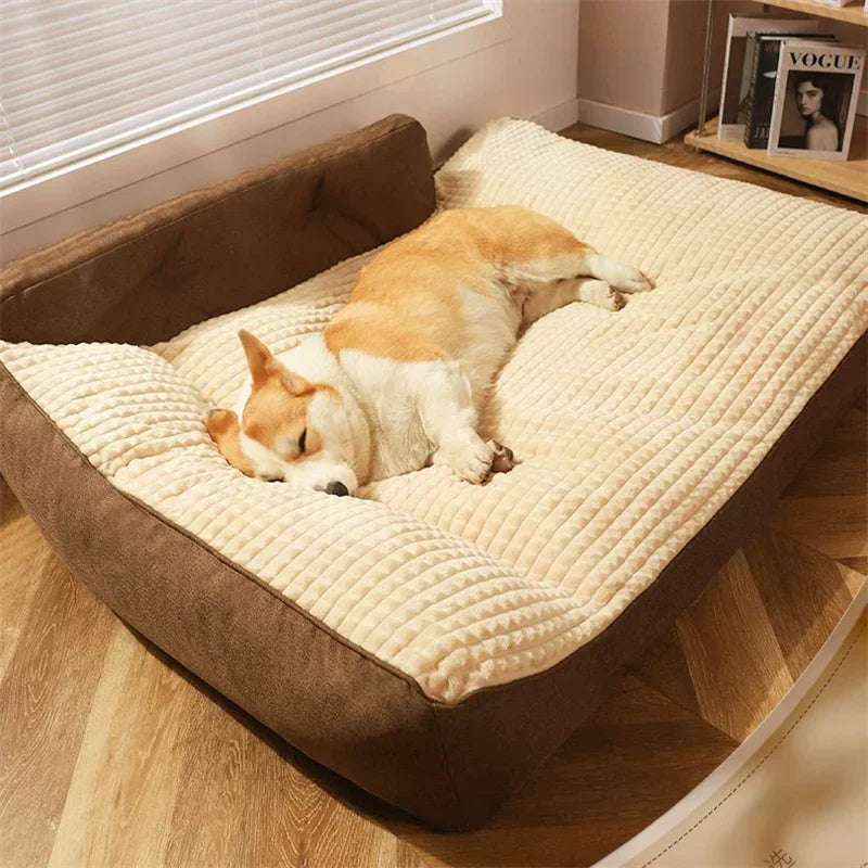 Dog Heating Sofa Bed For Autumn Winter Pets Comfort