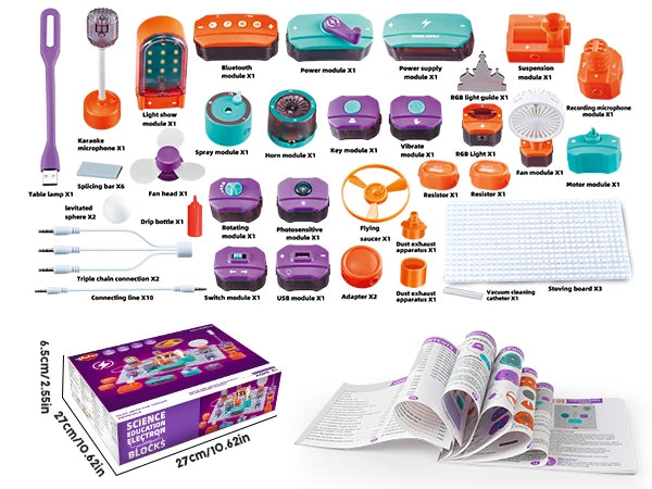 Science Circuit Kit For Kids DIY Electronics Educational Toy
